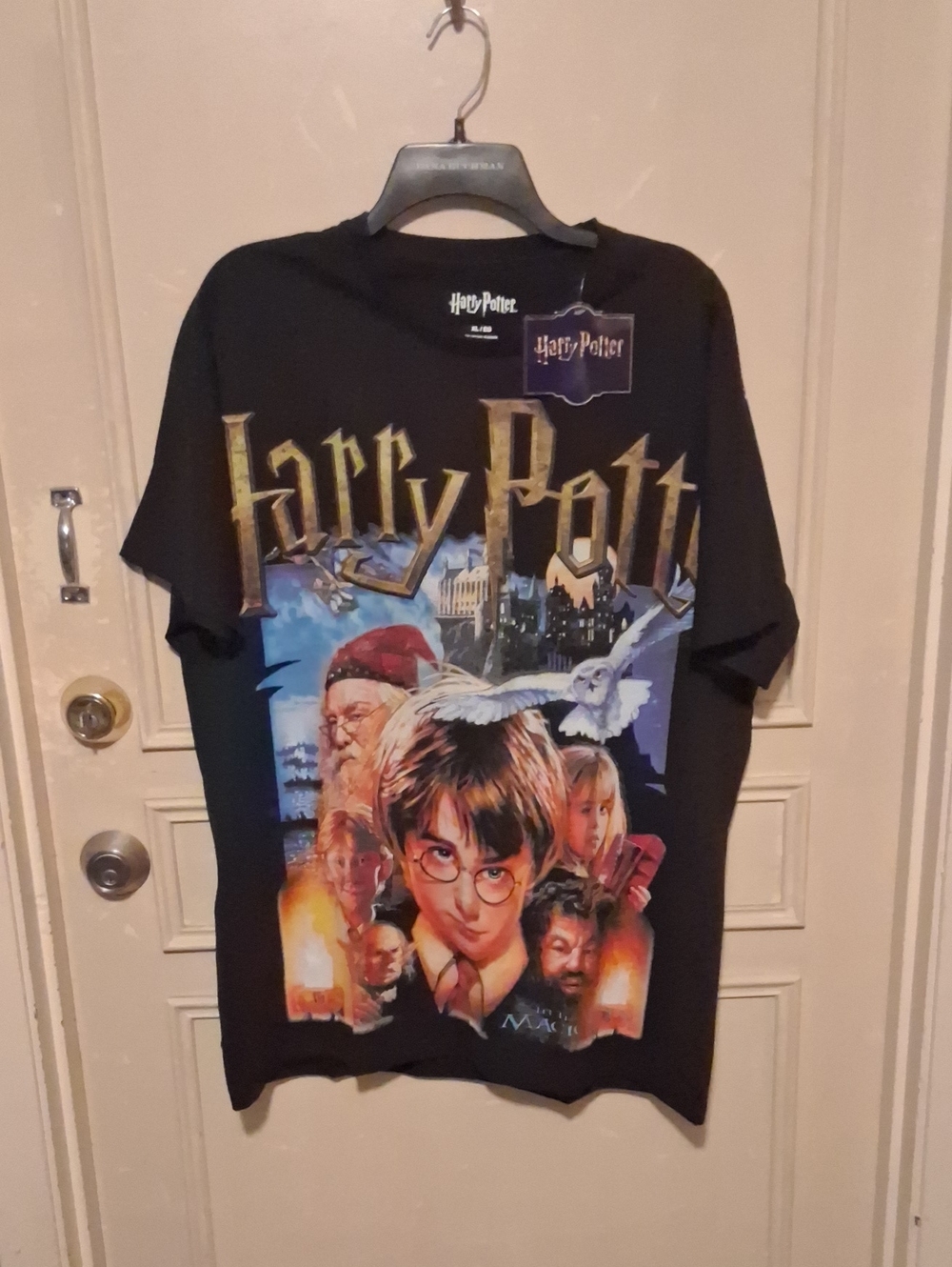 Nwt Warner Bros. Black Harry Potter Character Graphic Tee